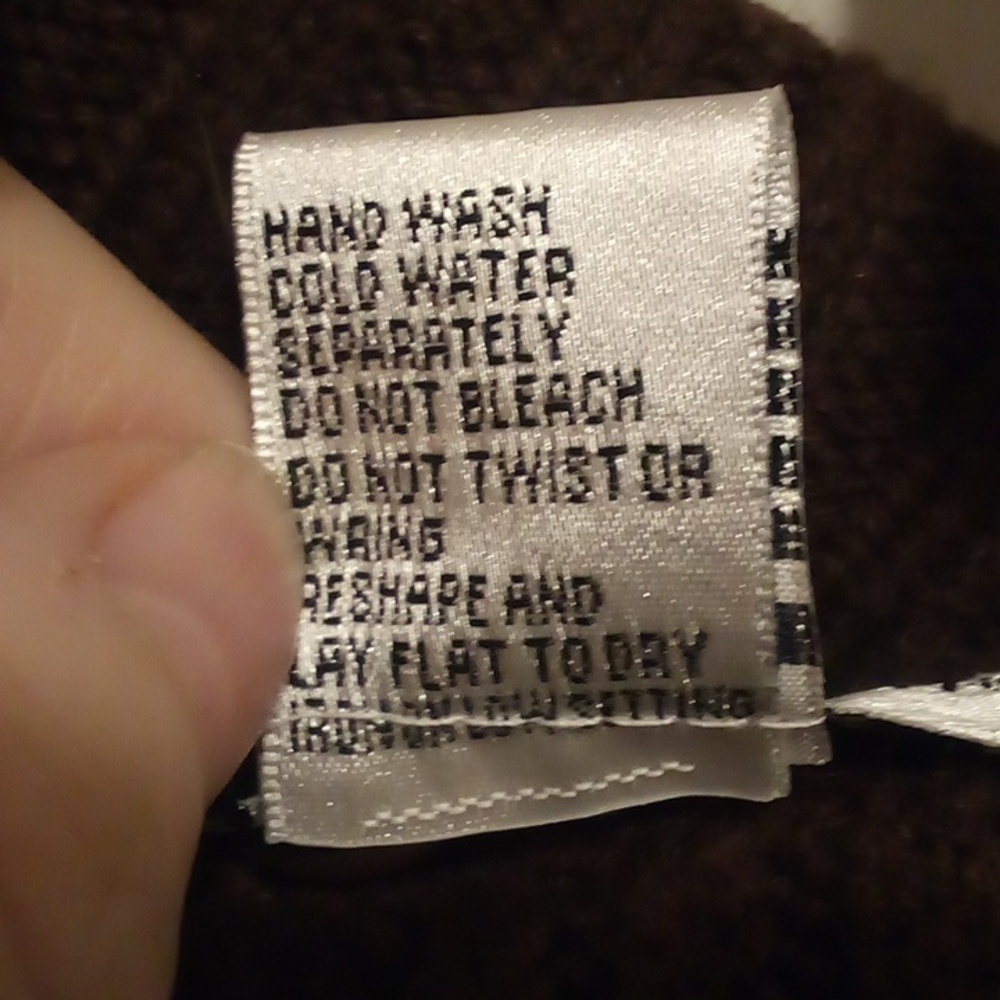 Reference Point Brown Comfy Button Down Sweater -… - image 4